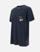 T-shirt "Naif" in cotone NAIFR00468 NOTTE BOB 