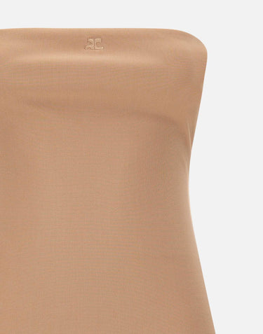 "Bustier Lingerie Jersey Bodysuit" 425JBD161JS0256 DUNE COURREGES 