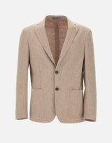 Blazer in lino e seta 25X579 25169490337R CORNELIANI 