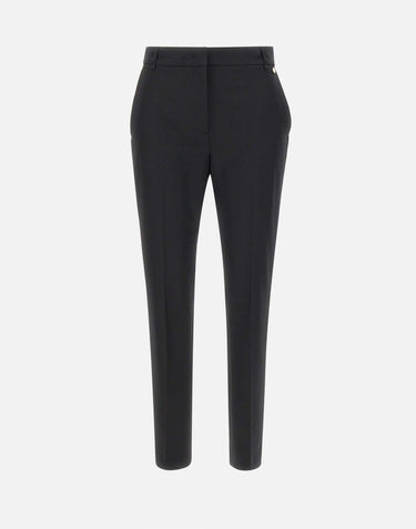 Pantaloni in tessuto crepe stretch CF4411T2200 22222 LIU-JO 