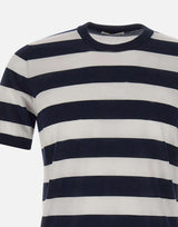 Maglia in cotone a righe 303321 038 KANGRA 