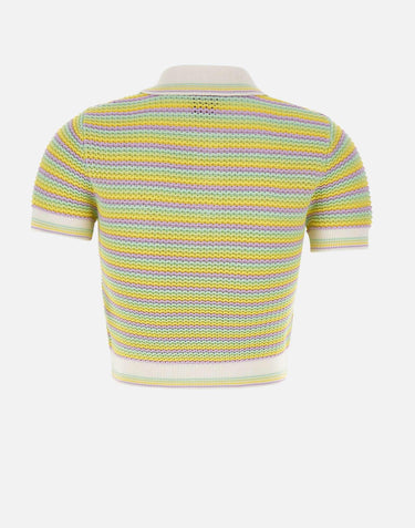 Polo "Bourgeois" a righe WSS26KW1292 01 CASABLANCA 