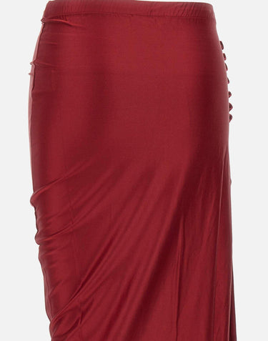 Gonna in viscosa stretch 25PJJU515VI0267 P644 RABANNE 