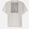 T-shirt over con stampa chiave SH0GC0068 M20050101 MM6 MAISON MARGIELA 