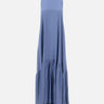 Abito in satin di viscosa QPJAR005 3002 KAOS 