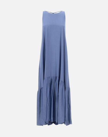 Abito in satin di viscosa QPJAR005 3002 KAOS 