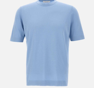T-shirt in crepe di cotone TS0MC CR14R811 FILIPPO DE LAURENTIIS 