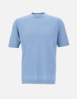 T-shirt in crepe di cotone TS0MC CR14R811 FILIPPO DE LAURENTIIS 