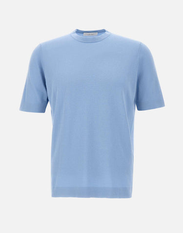 T-shirt in crepe di cotone TS0MC CR14R811 FILIPPO DE LAURENTIIS 