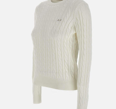 "Cable knit sweater" K35224 31 SUN68 