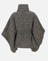 Poncho con cintura 2F5025T0300 00128 LIU-JO 