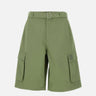 "Belted cargo short" OM01405WW9026 0077 MAISON KITSUNE' 