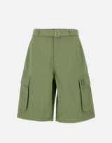 "Belted cargo short" OM01405WW9026 0077 MAISON KITSUNE' 
