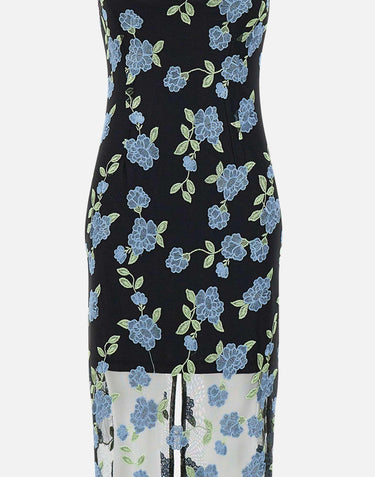 "Flower mesh tube dress" 113874 1000 ROTATE BIRGER CHRISTENSEN 