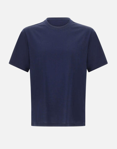 T-shirt in misto cotone e modal 340221 100 KANGRA 