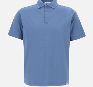 Polo in cotone Supima DK87102 INDACO DIKTAT 