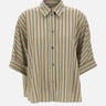 Camicia in rayon a righe CA6351T553A P9641 LIU-JO 