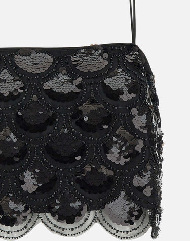 "Sequins crop top" 113669 100 ROTATE BIRGER CHRISTENSEN 