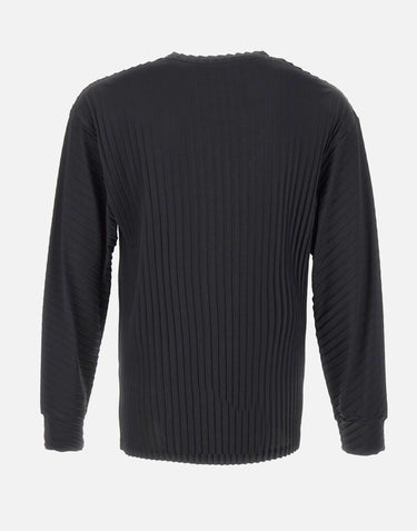 "Auralite Pleated sweater" 11068 BKSA SATISFY 
