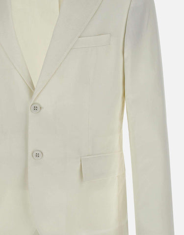 Blazer in cotone e lyocell L031 51271102 PAOLO PECORA 
