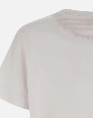 T-shirt "Lit" in cotone LITVR0331 BIANCO BOB 
