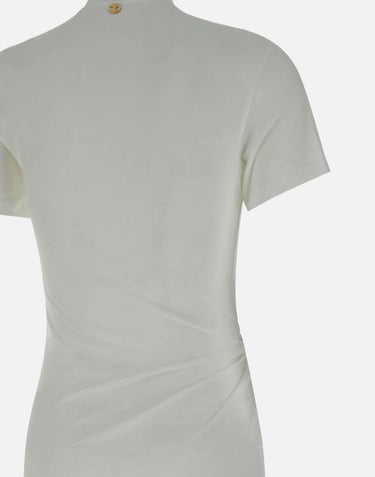 Abito  in cotone stretch 25PJRO062CO0555 P100 RABANNE 