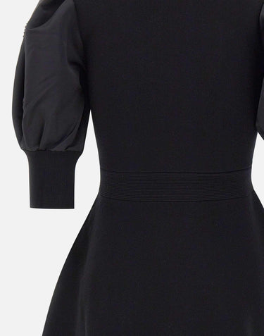 Abito in maglia con maniche a palloncino MF5446MA96E 22222 LIU-JO 