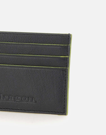 "Check Card Holder" 8017 BLACK DRAGON DIFFUSION 