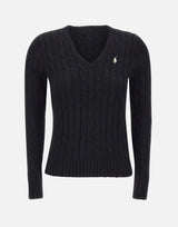 Maglia in cotone a trecce 211971870 002 POLO RALPH LAUREN 