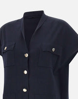 Cardigan in viscosa M420Z000548N 034 ELENA MIRO' 