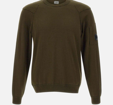 "Sea Island Crewneck Lens Knit" 18CMKN026A 004037A683 C.P. COMPANY 