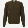 "Sea Island Crewneck Lens Knit" 18CMKN026A 004037A683 C.P. COMPANY 