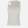 "Lounge dirndl tank  top" 10410420401 WHT OTTOLINGER 