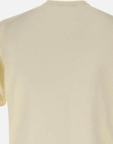 T-shirt in crepe di cotone TS0MC CR14R021 FILIPPO DE LAURENTIIS 