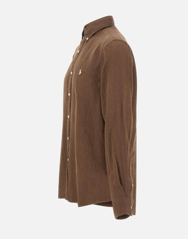 Camicia in lino 710966294 514 POLO RALPH LAUREN 