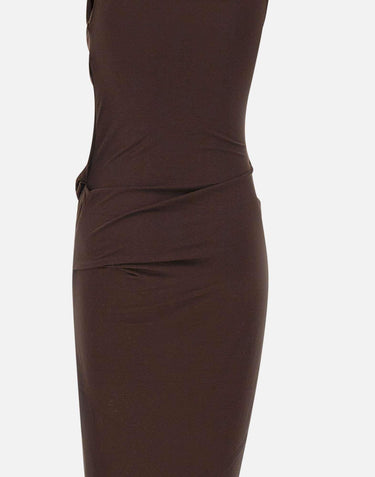 "Drape Dress" ESSS26DR01243 C737 ENTIRE STUDIOS 