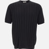 Maglia in cotone a coste larghe DK17026 NERO DIKTAT 