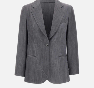 Blazer in denim UF5141D0266 87457 LIU-JO