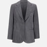 Blazer in denim UF5141D0266 87457 LIU-JO 