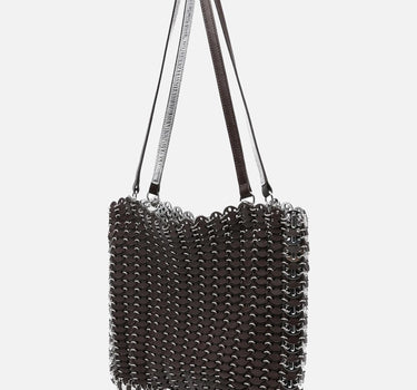 "Sac1969 tote flip bag in leather" 25ASS0544CLF257 M232 RABANNE 