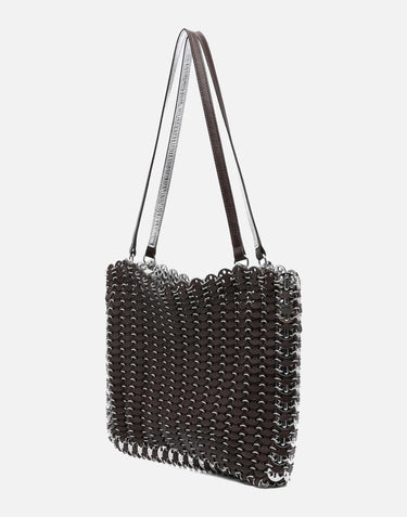 "Sac1969 tote flip bag in leather" 25ASS0544CLF257 M232 RABANNE 