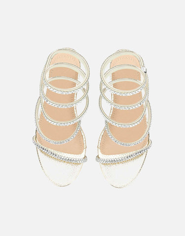 Sandali "Zeja" SH378 ORO TWENTYFOURHAITCH 