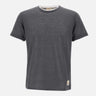 T-shirt "Lin" in lino e cotone LINVR0323 PIOMBO BOB 