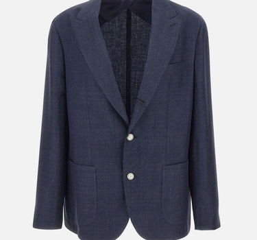 Blazer in lino, lana e seta 190502 0001 BARBA