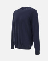 Maglia in seta e cotone DK87046 BLU DIKTAT 