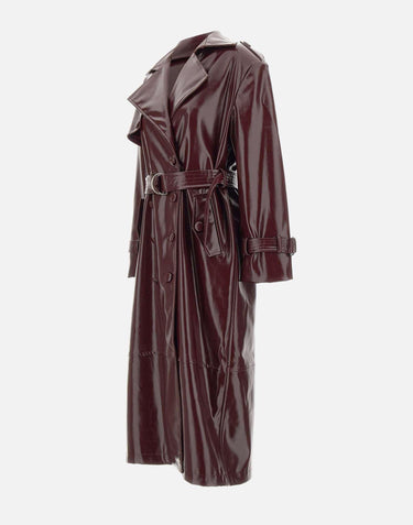 Trench "Gizem" A0001PRU52A PRUGNA TWENTYFOURHAITCH 