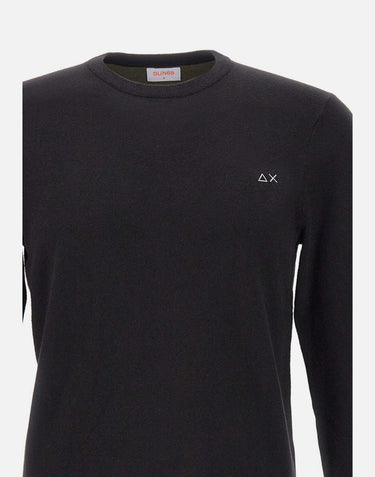 Maglia in lana e cotone K45143 11 SUN68 