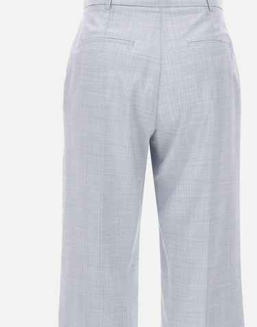 Pantaloni in misto lana e seta M85PANG03 TES0M046130 ELEVENTY 