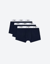 Set tre pack boxer in cotone stretch EM000259 AF14131MB139 EMPORIO ARMANI 