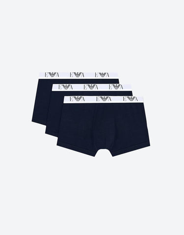 Set tre pack boxer in cotone stretch EM000259 AF14131MB139 EMPORIO ARMANI 